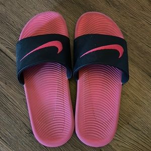 Nike slides-Youth size 6